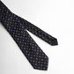 Navy Multicolour Pattern Tie