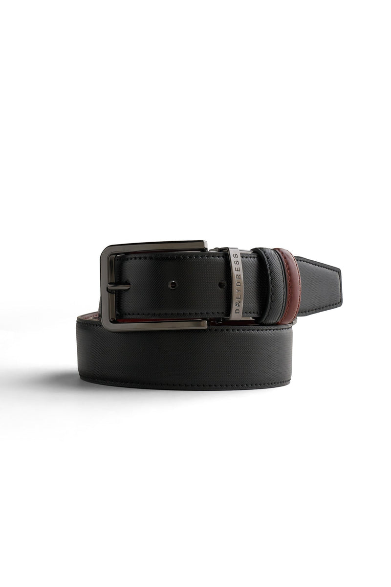 Double-Face Formal Leather Belt
