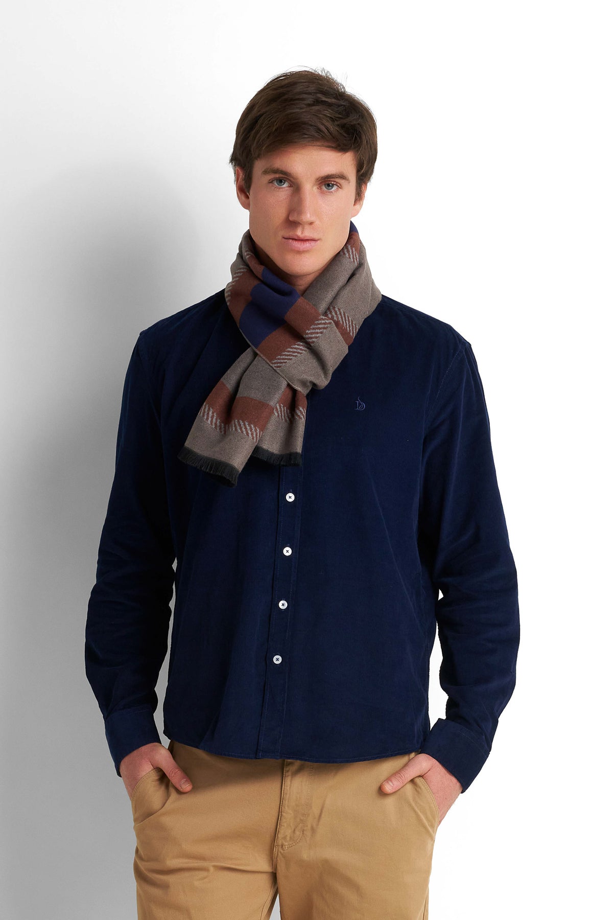 Wool-Blend Scarf - Multicolor