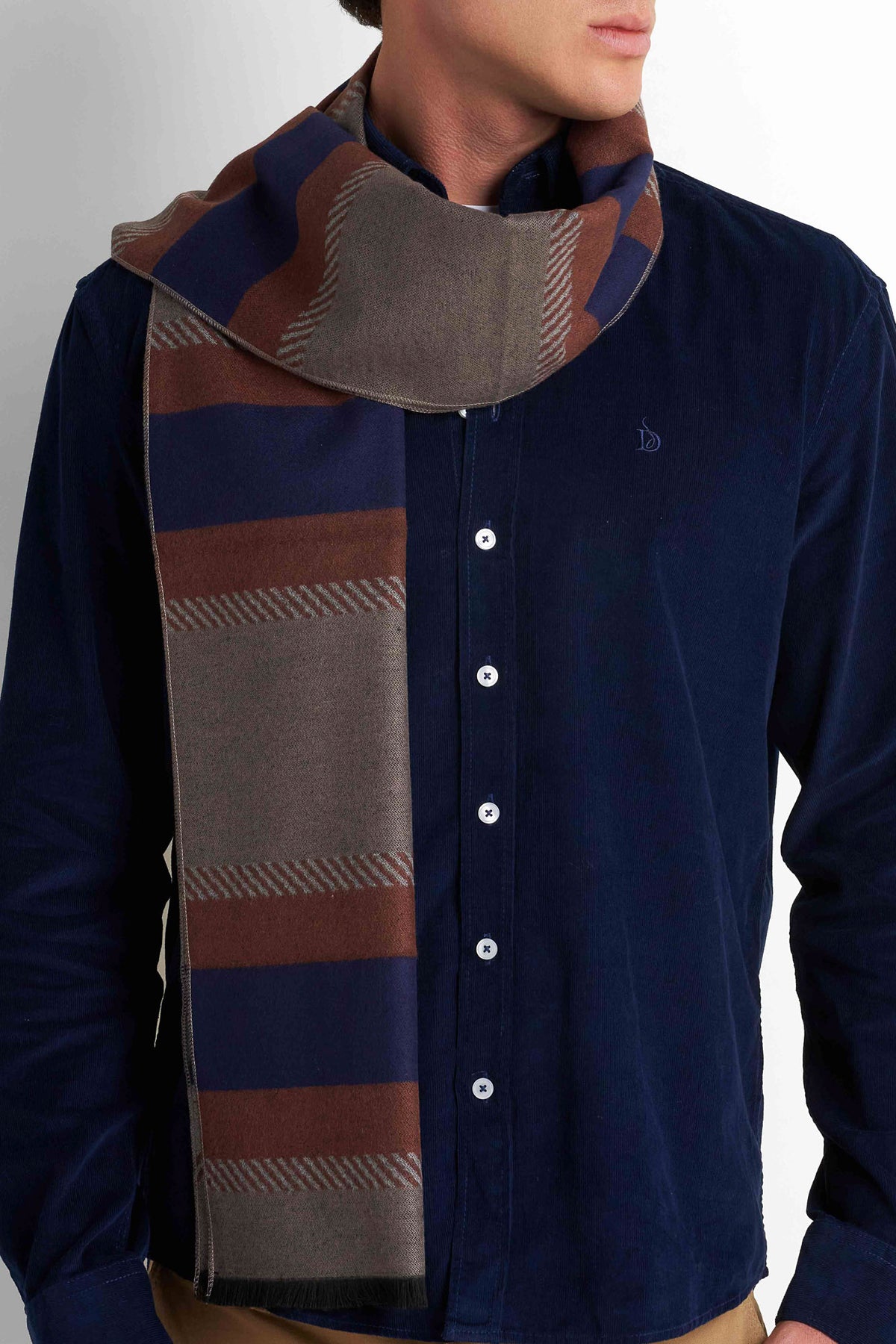 Wool-Blend Scarf - Multicolor