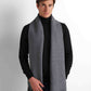 Wool-Blend Scarf - Black & Grey