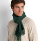Wool-Blend Scarf - Green