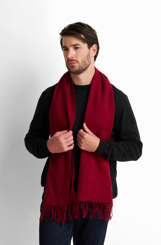 Burgundy Scarf