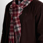 Wool-Blend Scarf - Burgundy
