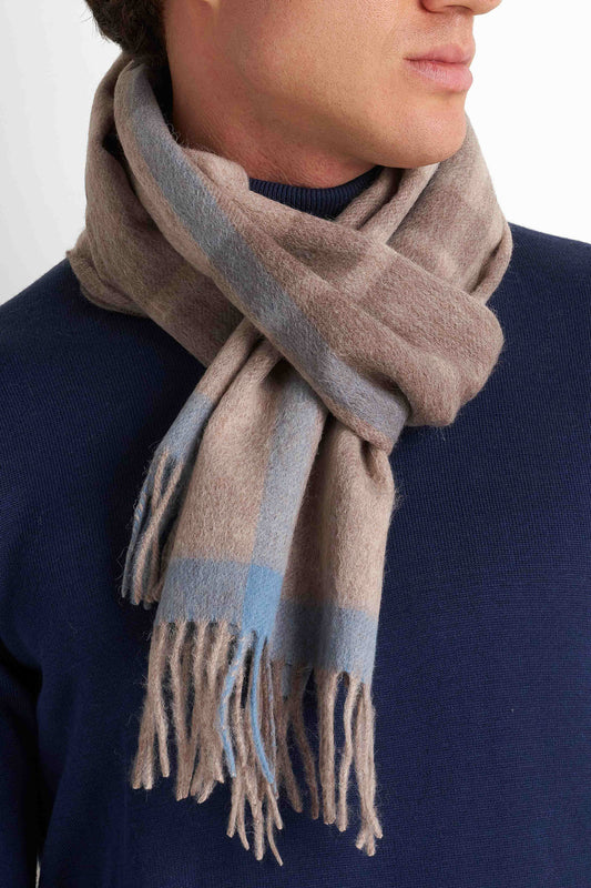 Wool-Blend Scarf - Multicolor