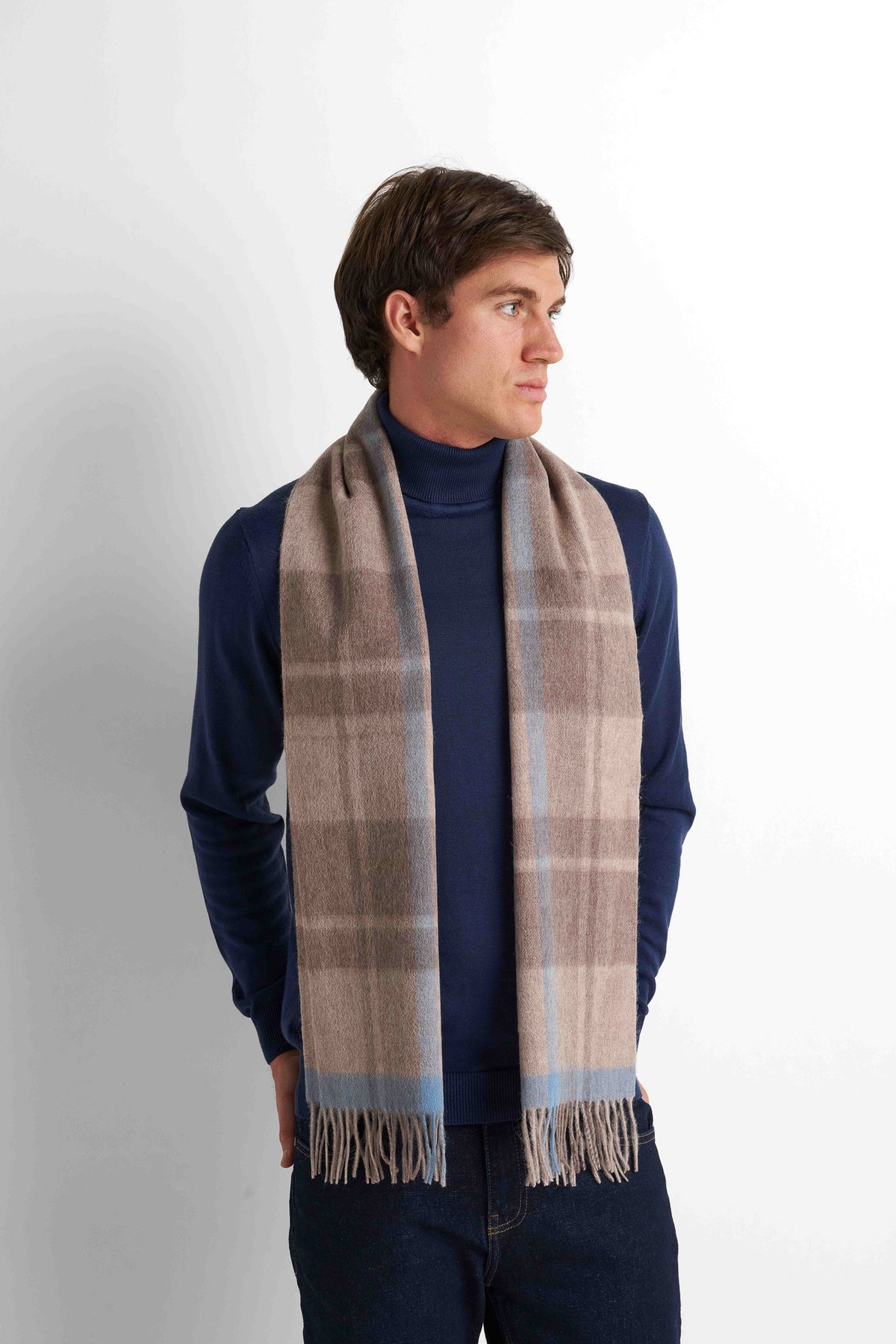 Wool-Blend Scarf - Multicolor