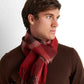 Wool-Blend Scarf - Red