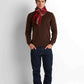 Wool-Blend Scarf - Red