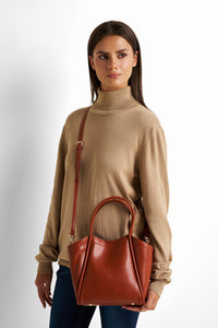 sloushy Tote bag - Camel