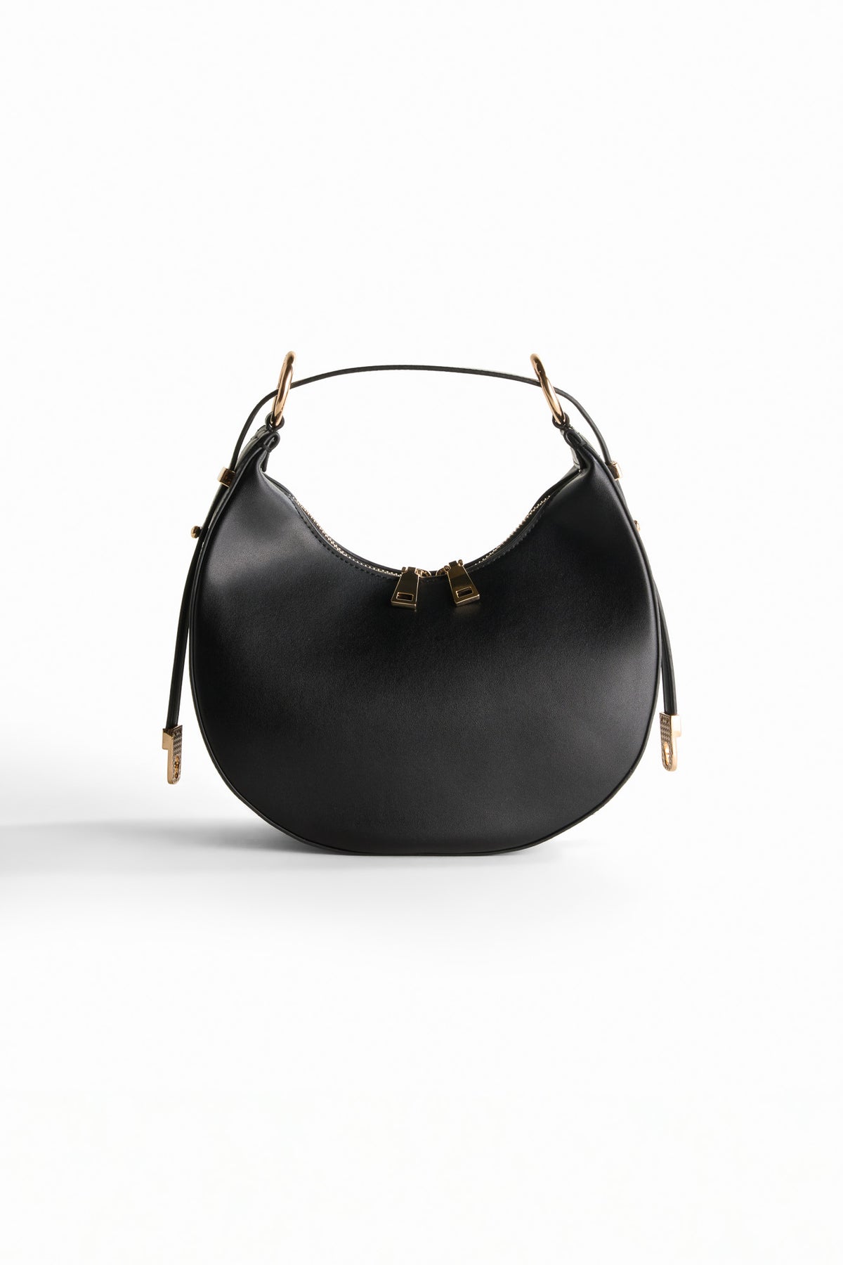 Wren Slouchy Hobo Bag - Black