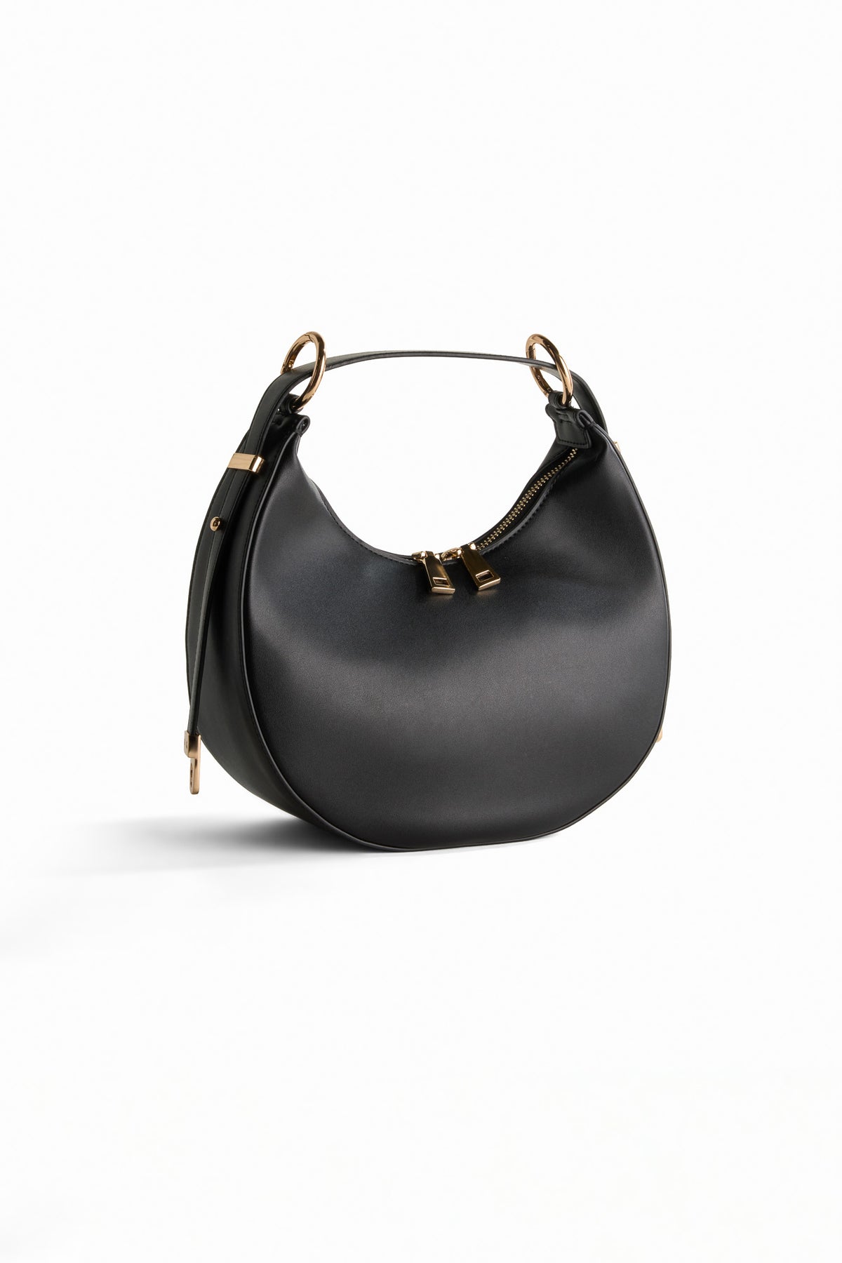 Wren Slouchy Hobo Bag - Black