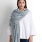 Soft Knit Scarf - Blue