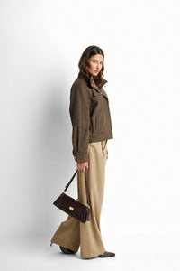 Vintage Buckle Shoulder Bag