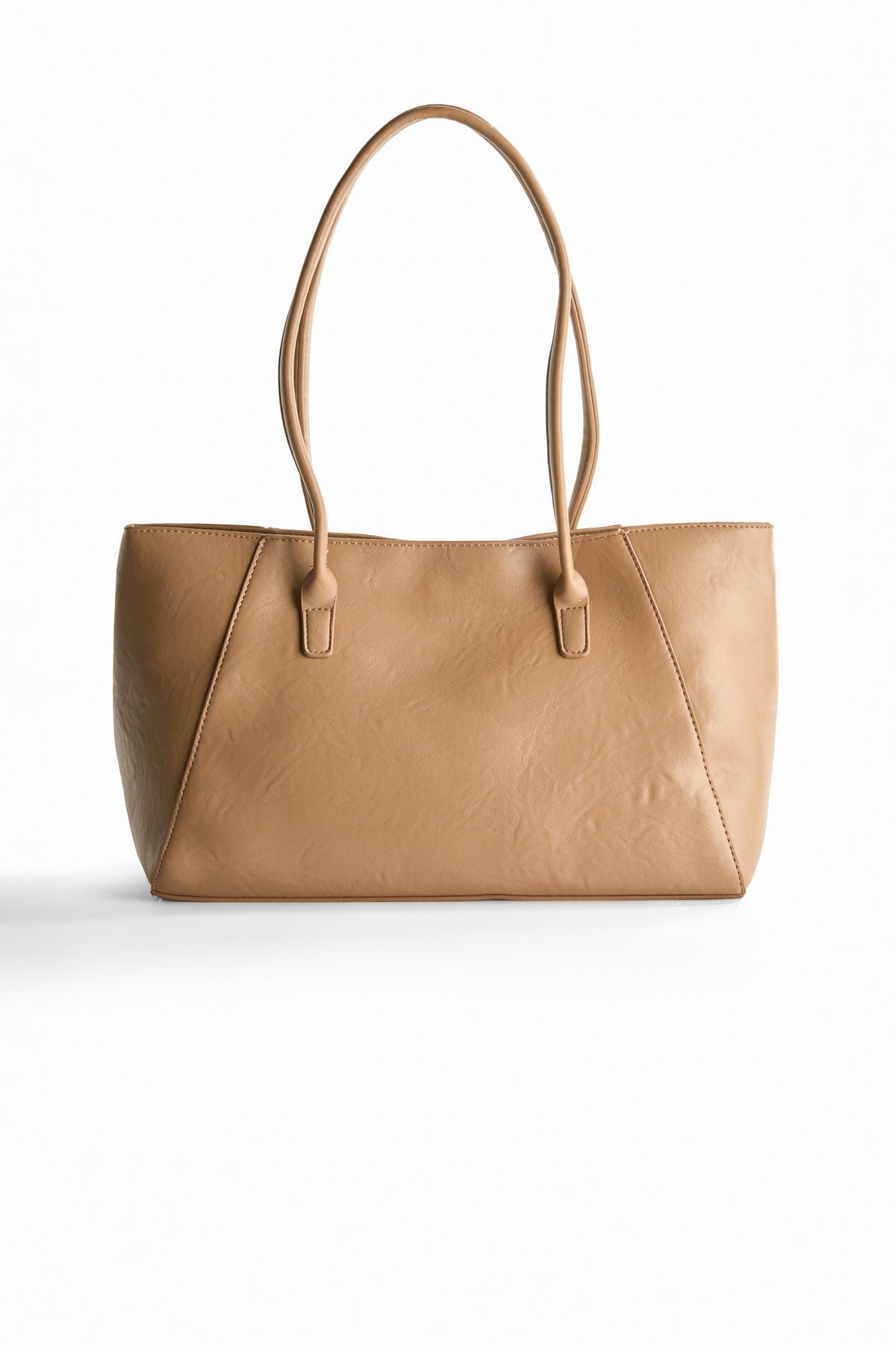 Strucured leather Tote bag