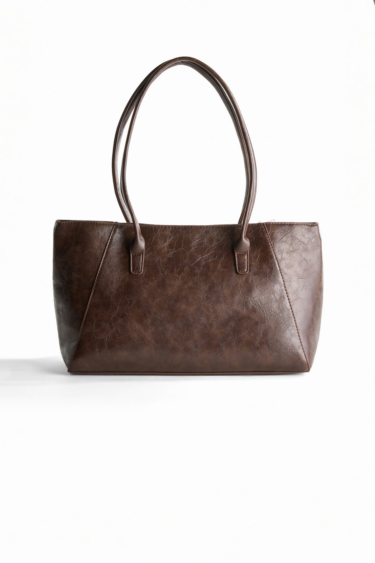 Strucured leather Tote bag