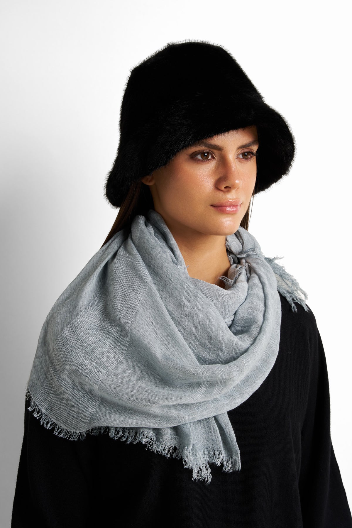 Faux Fur Bucket hat