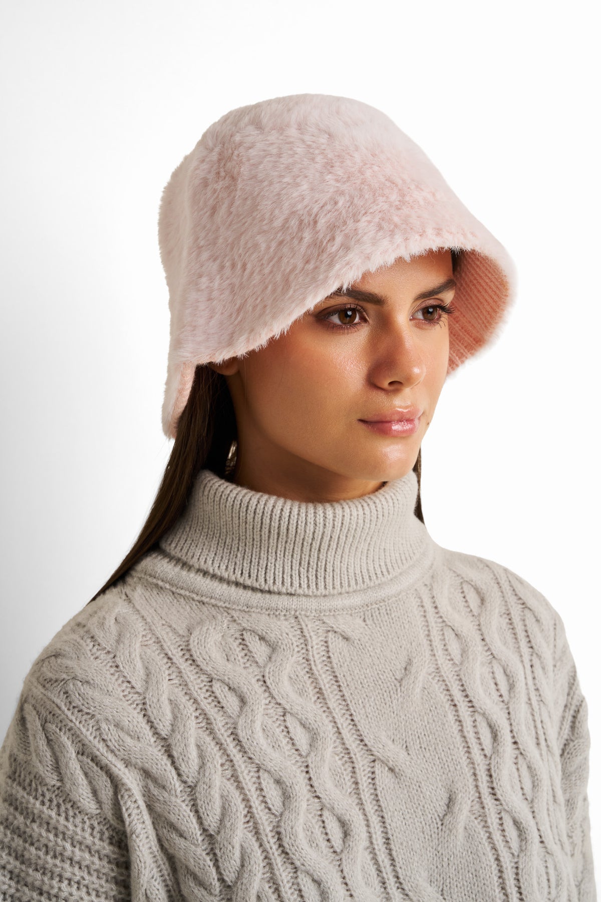Faux Fur Bucket hat