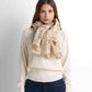 Soft Knit Scarf - Beige
