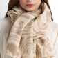 Soft Knit Scarf - Beige