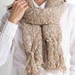Soft Knit Scarf - Pink