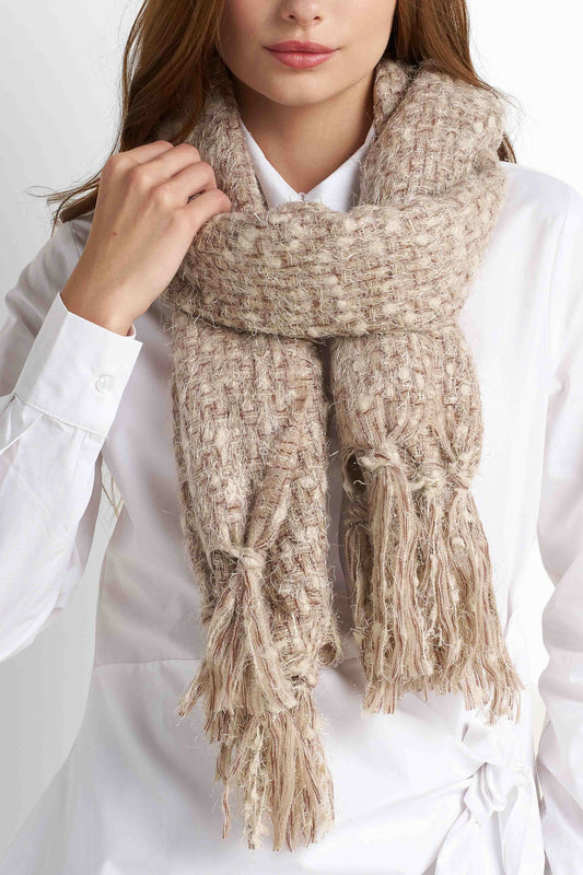 Soft Knit Scarf - Pink