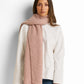 cable knite scarf