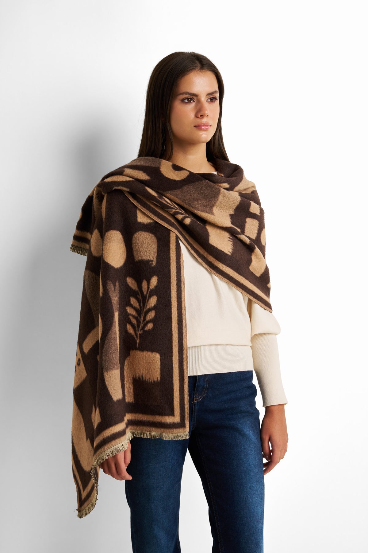 printed scarf