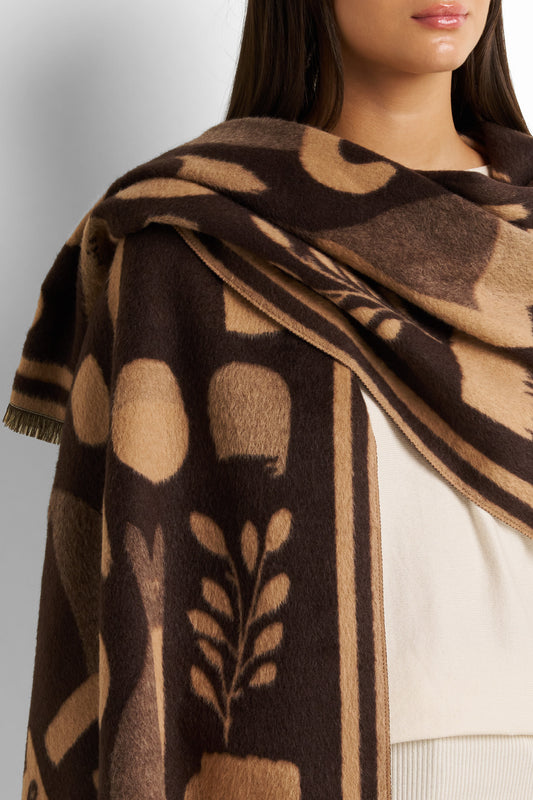 printed scarf