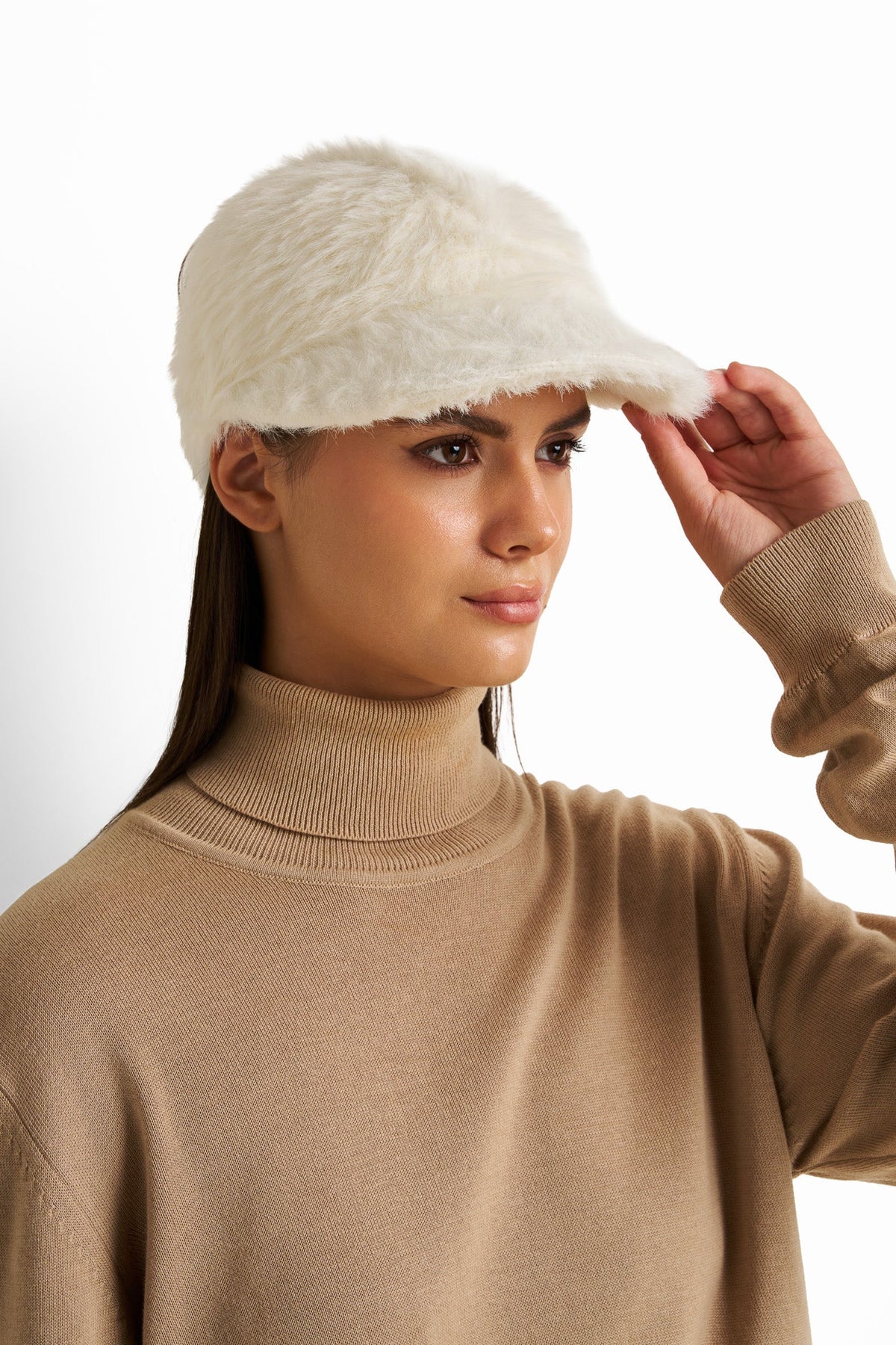 Faux Fur Earflap Cap