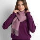 Soft Knit Scarf - Pink