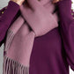 Soft Knit Scarf - Pink
