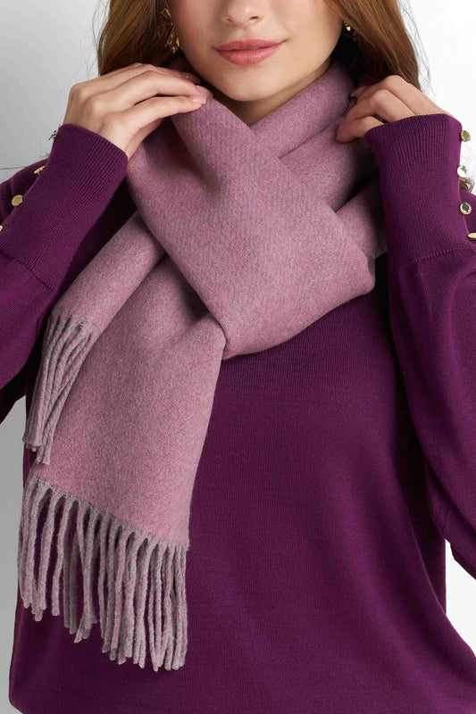 Soft Knit Scarf - Pink