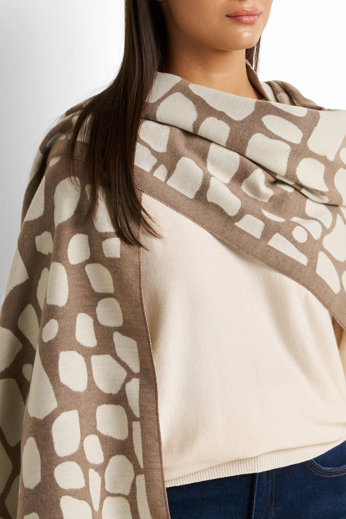 Abstract Printed Scarf