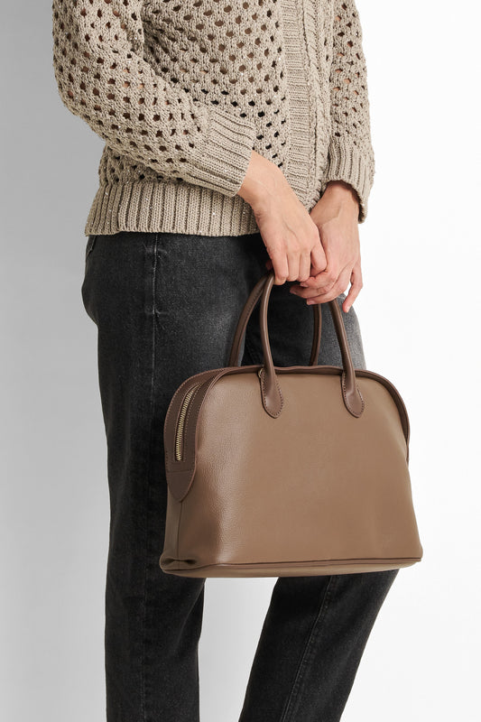 soft structured  lap- Top -handel bag