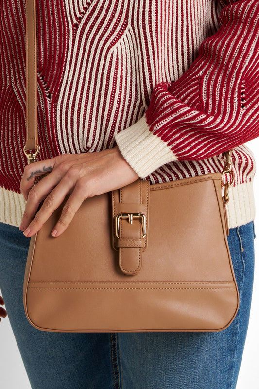 Buckle-Flap cross body Bag