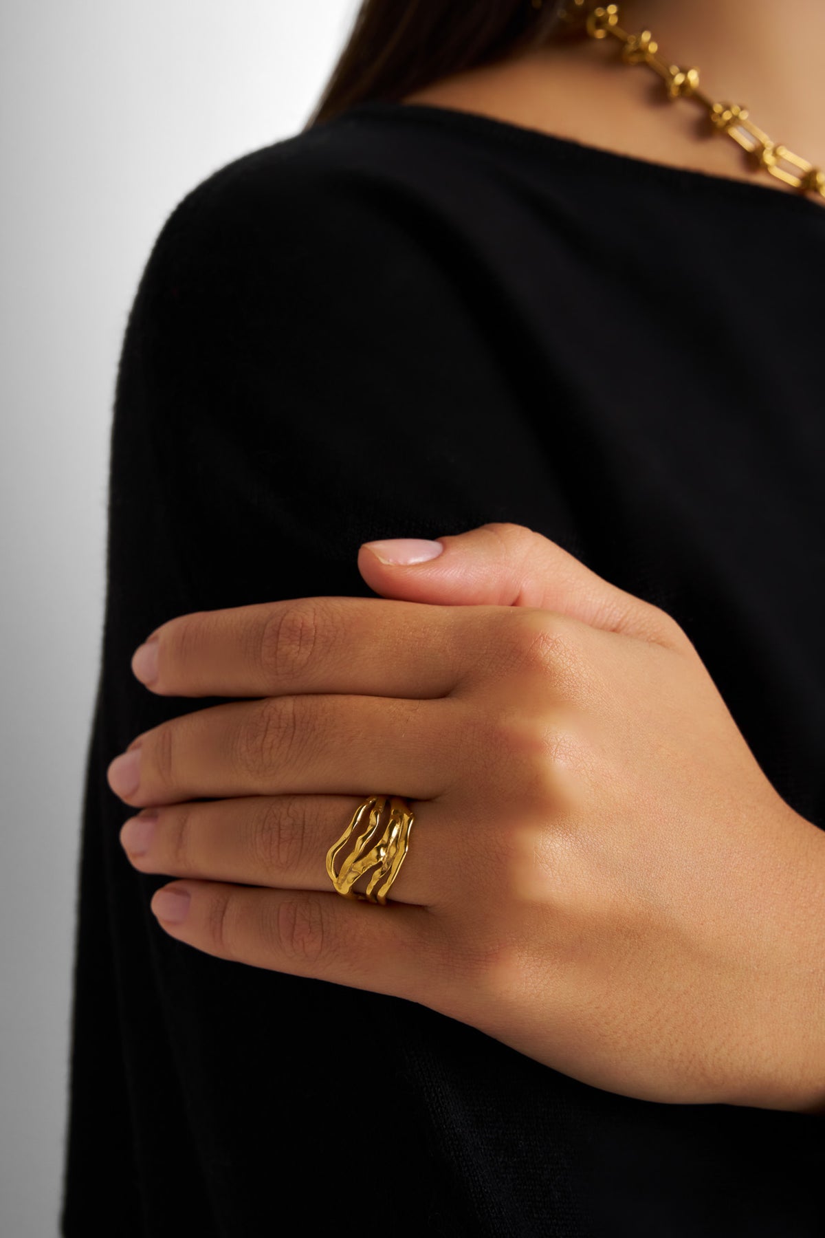 Gold-Plated Ring