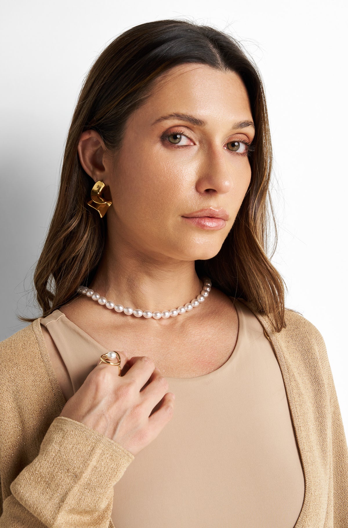 Imitation Pearl Necklace