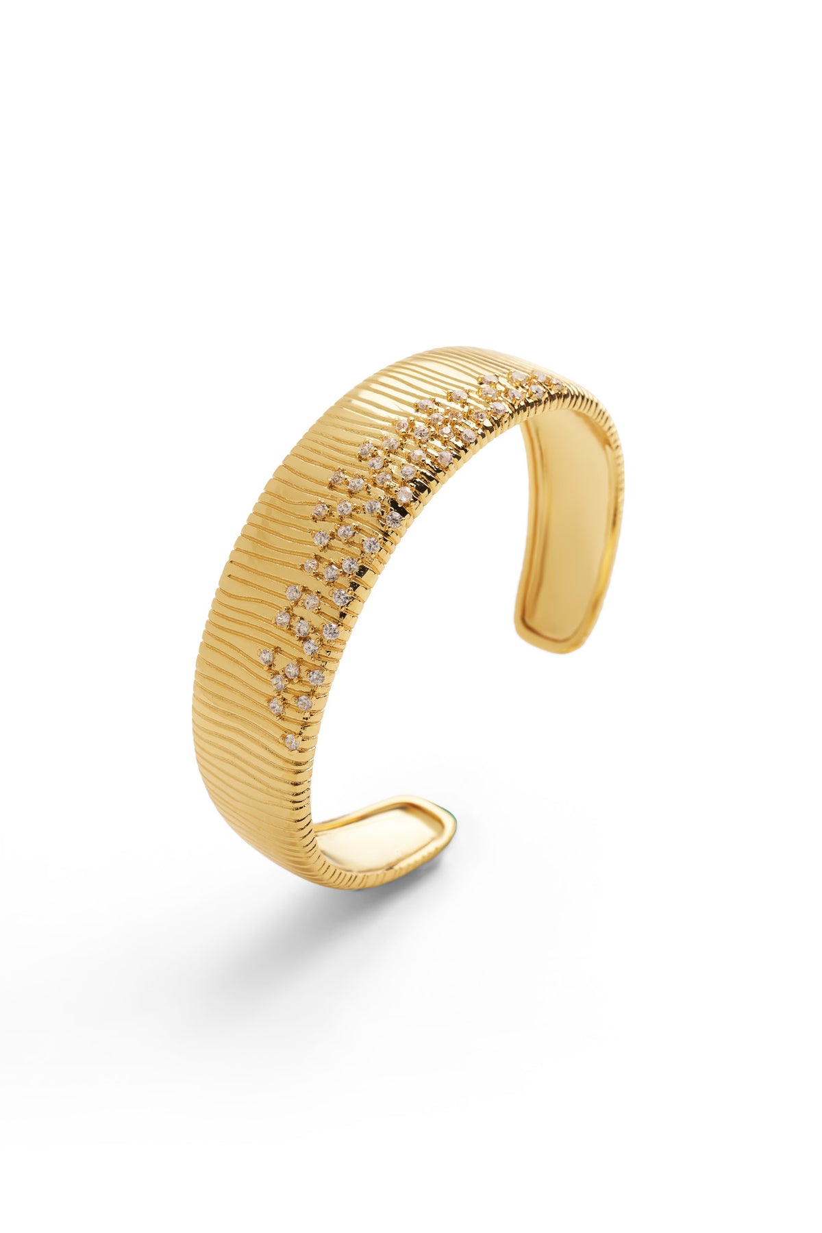 Floral Gold-Plated Bracelet
