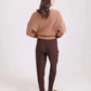 V-Neck Chunky Knit Wrap Cardigan