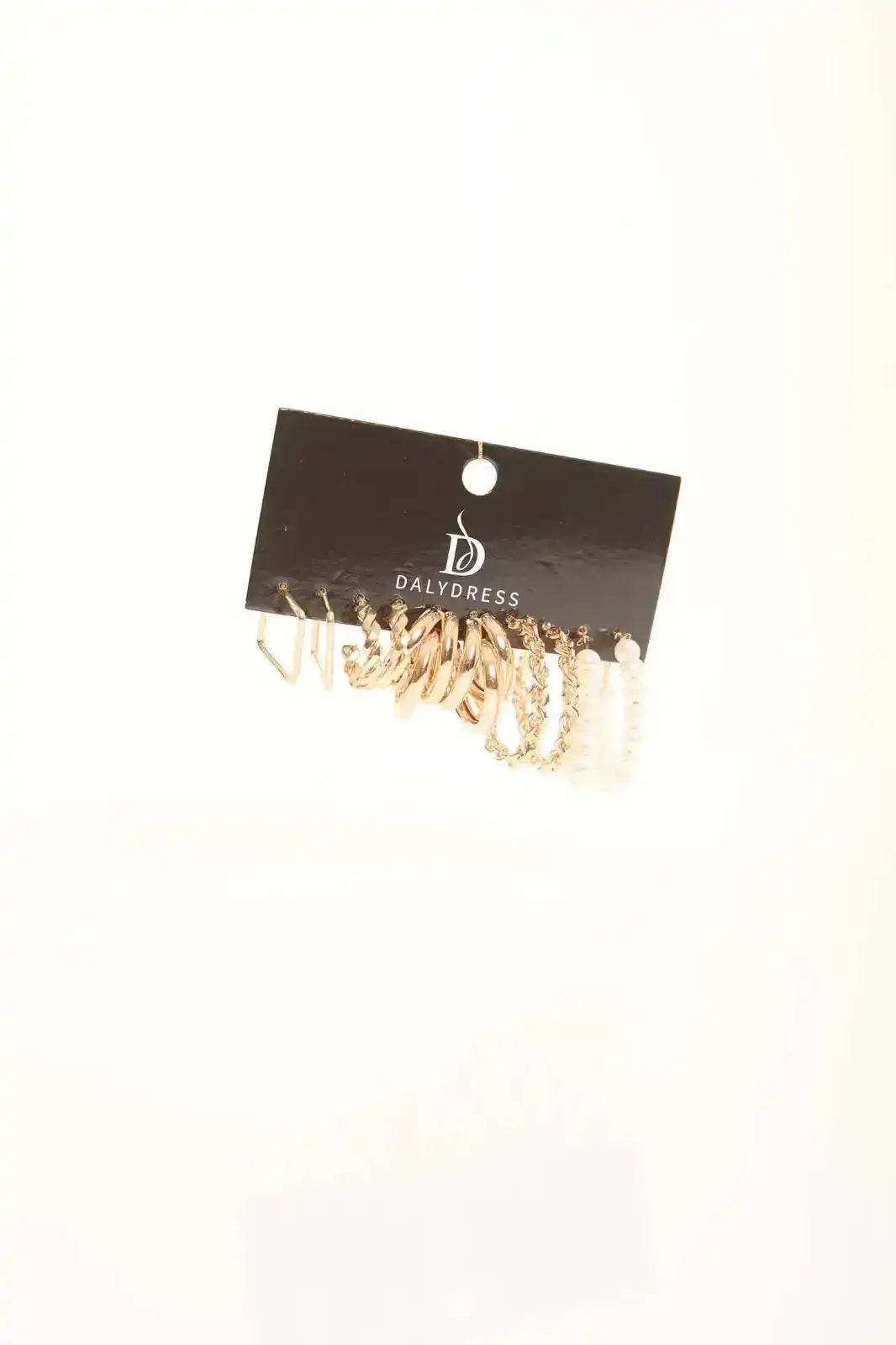 Multi Hoop & Pearl Earring Set