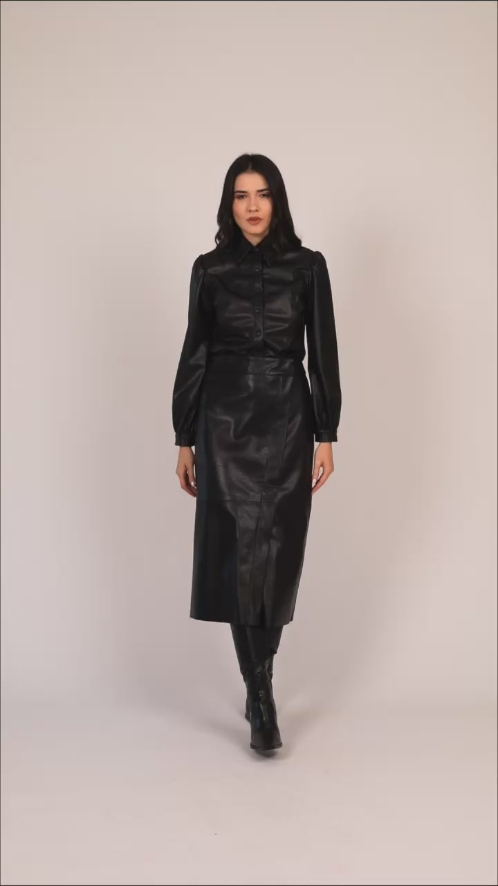 Women Regular Fit Blouse Black