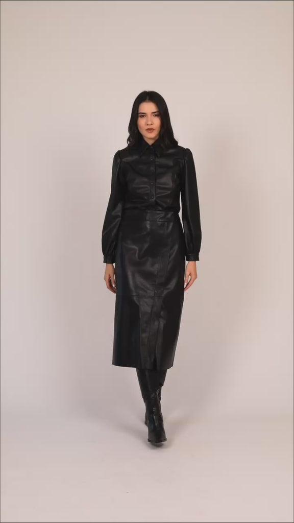 Women Regular Fit Blouse Black